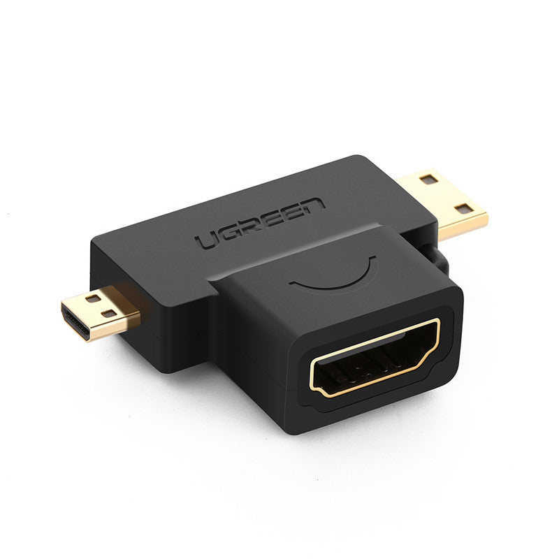Micro HDMI Male to HDMI Female Adapter (Black)