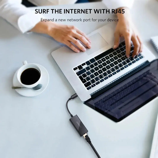 USB Type-C to 10/100/1000Mbps Ethernet Adapter