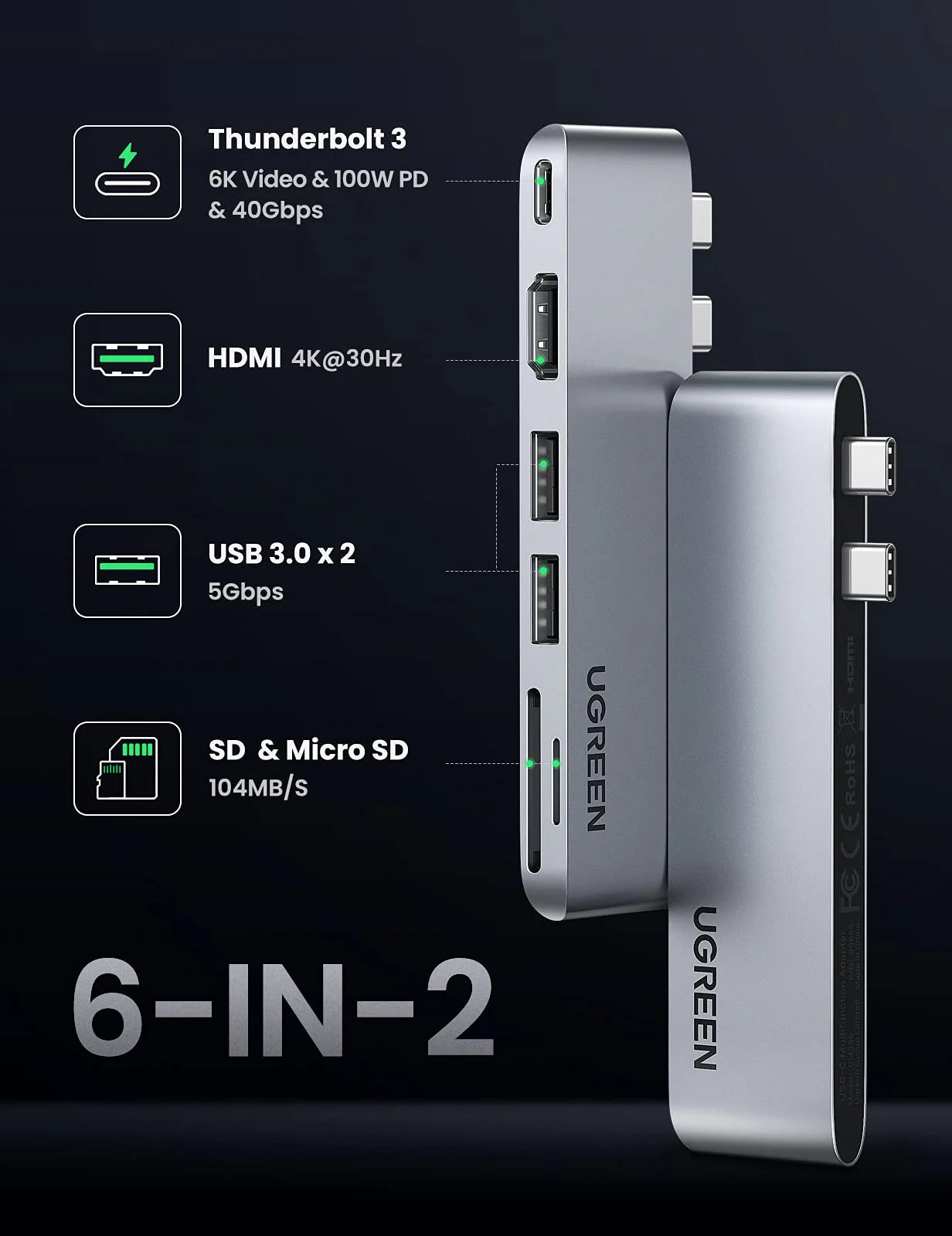 USB-C Multifunction Adapter