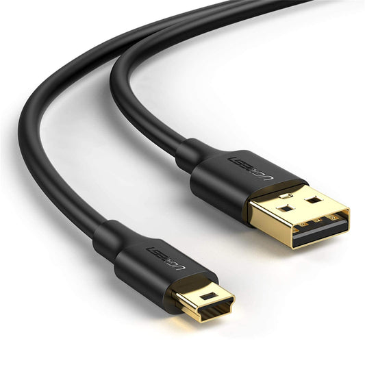 USB 2.0 A Male To Mini USB Male cable 1M Black