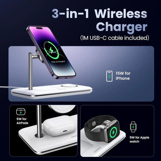 3-in-1 Wireless Charger