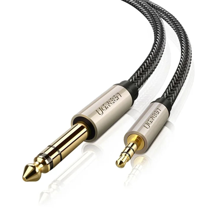 3.5mm Stereo to 6.5 Stereo Audio Cable 2M