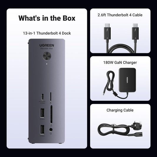13-in-1 Thunderbolt 4 Docking Station UK