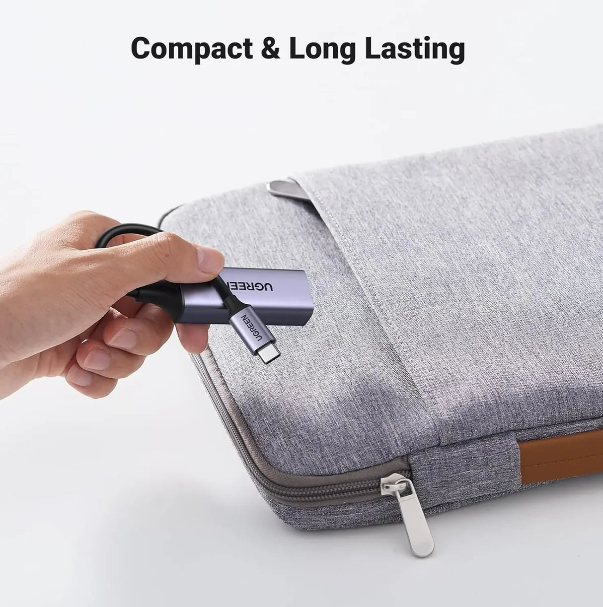 USB Type C to 10/100/1000M Ethernet Adapter (Space Gray)