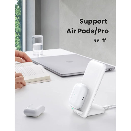 15W Fast Wireless Charger (White)