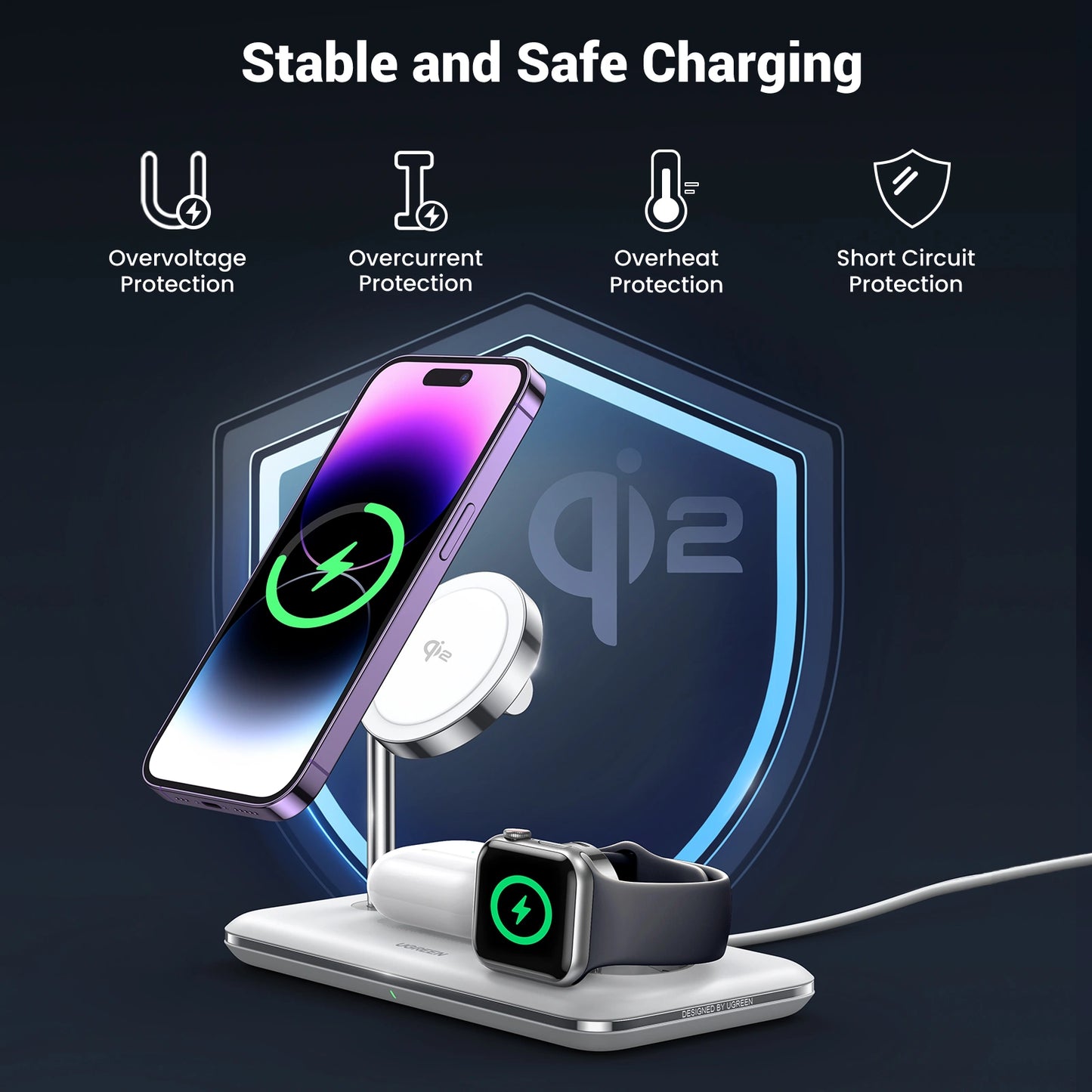 3-in-1 Wireless Charger