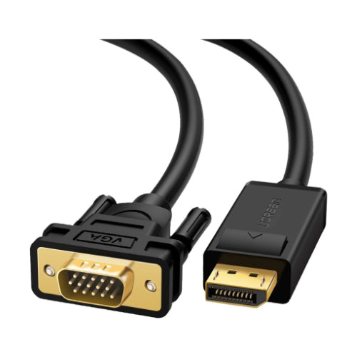 DP Male to VGA Male Cable 1.5m (Black)