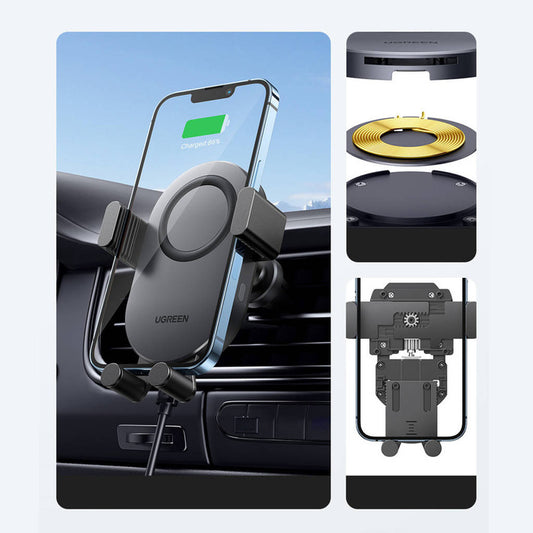 15W Automatic Induction Wireless Car Charger