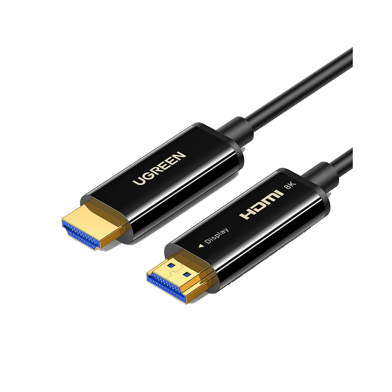 HDMI 2.1 Male To Male Fiber Optic Cable 50M