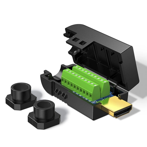 HDMI Cable Welding Free Connector With Plastic Cover