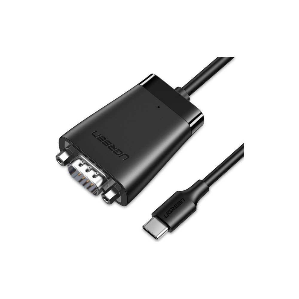 USB-C 2.0 To DB9 RS-232 Male Adapter Cable 1.5m