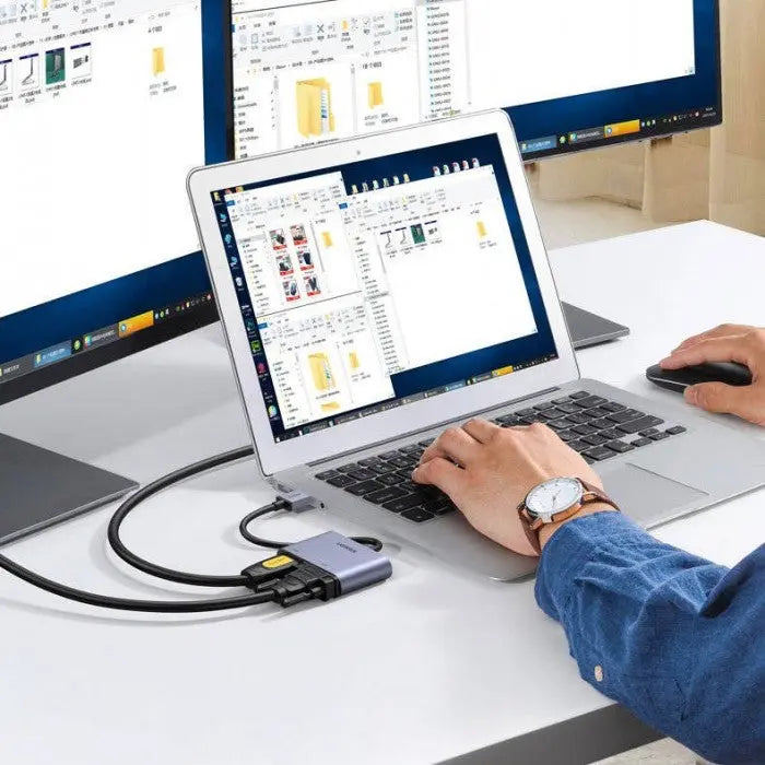 USB 3.0 to HDMI+VGA Converter