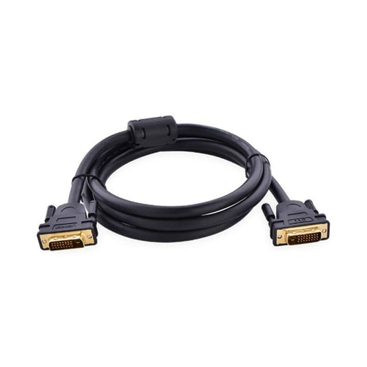 DVI (24+1) Male to Male Cable Gold Plated 3m (Black)