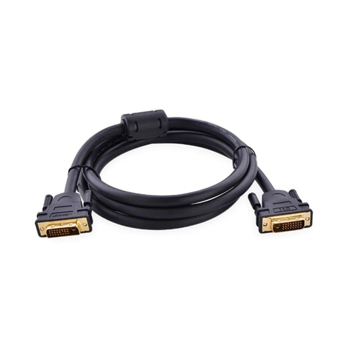 DVI (24+1) Male to Male Cable Gold Plated 1.5m (Black)