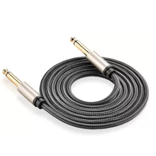 6.5mm Male to Male Stereo Auxiliary Aux Audio Cable 10m (Black)