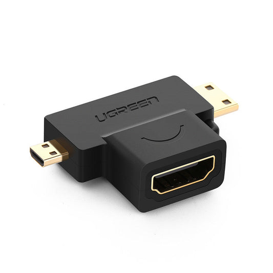 Micro HDMI Male to HDMI Female Adapter (Black)