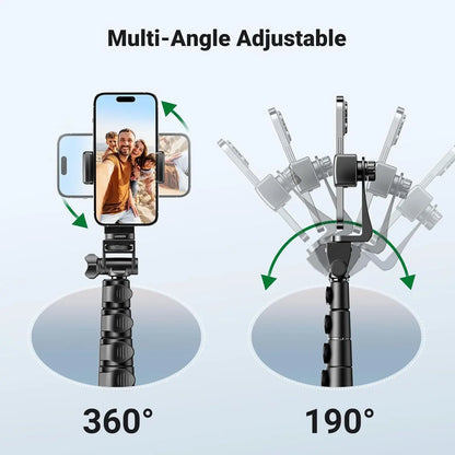 Tripod Stand 1.7m With Bluetooth Remote
