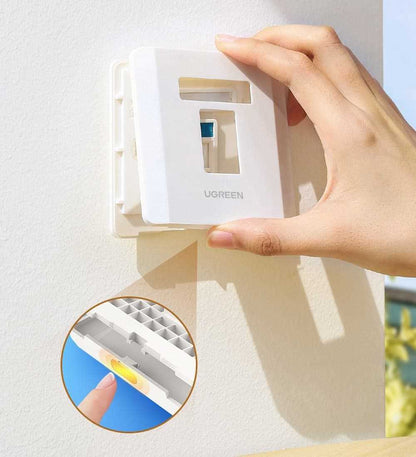 Dual Port Face Plate