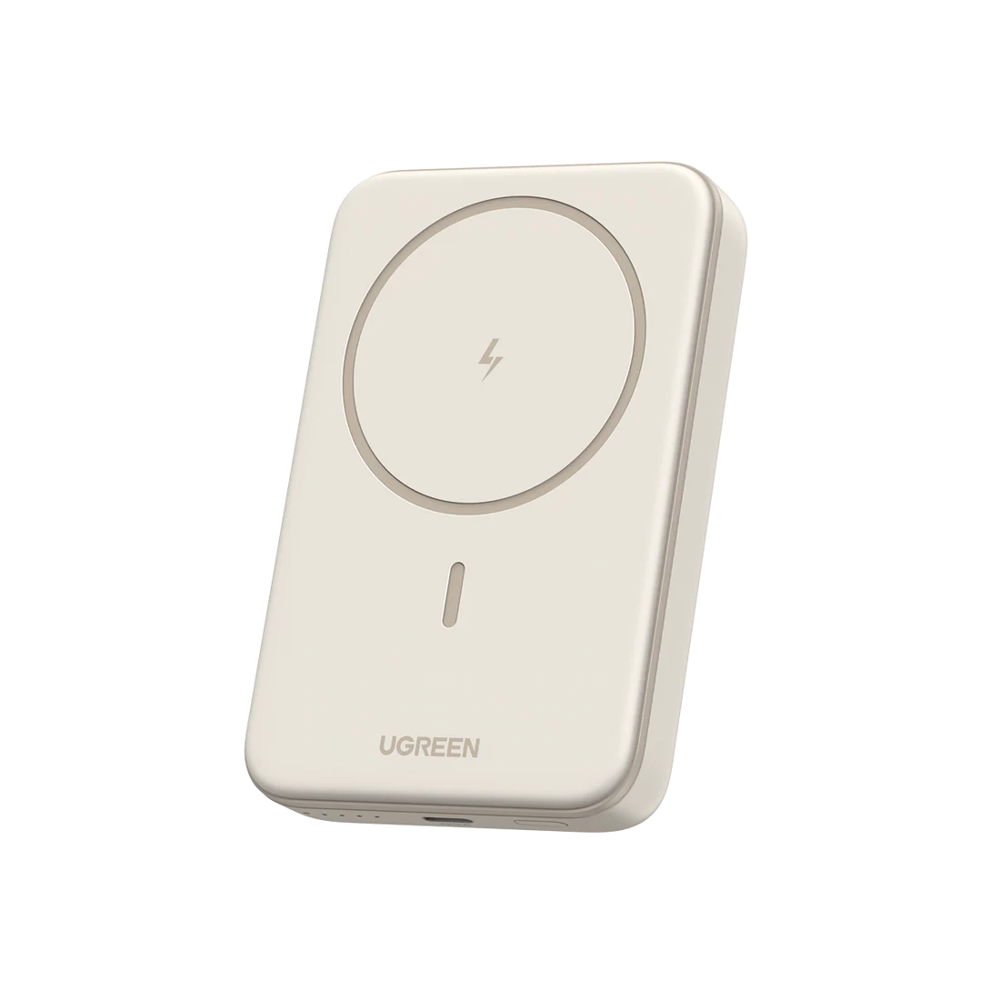 Magnetic Wireless Power Bank Beige 10000mAh