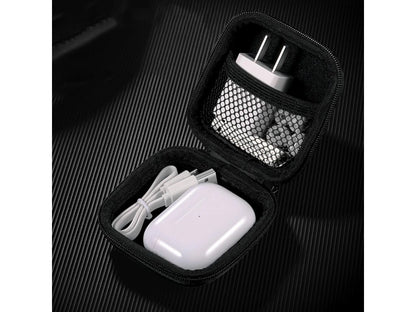 Earphone Carrying Case Bag (Fabric) (Gray)