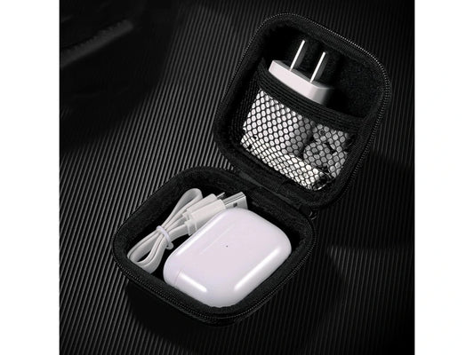 Earphone Carrying Case Bag (Fabric) (Gray)