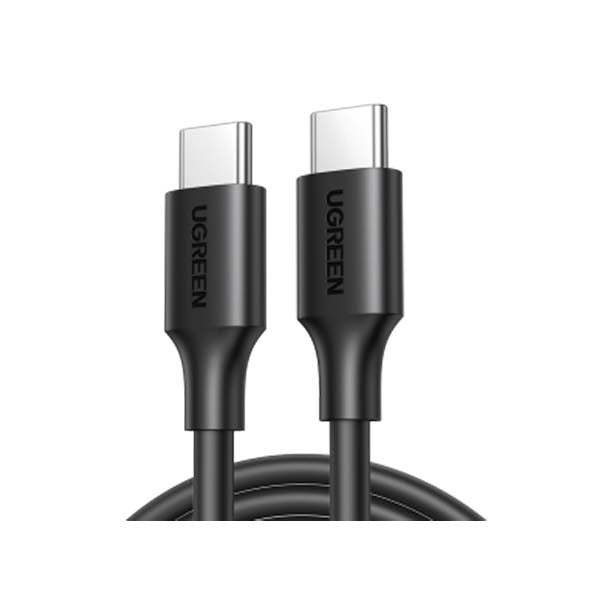 USB 2.0 Type C to Type C Cable Nickel Plating 1m (Black)