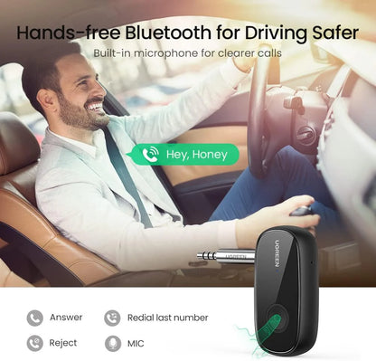 Bluetooth 5.0 Receiver Audio Adapter APTX with Mic