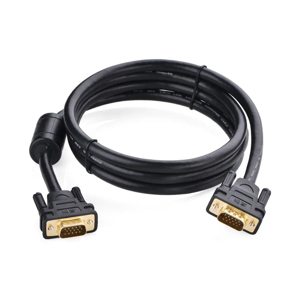 VGA Male to Male Cable 2m (Black)