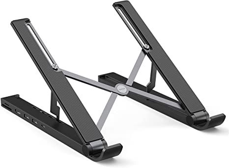 USB-C to 2*USB3.0+HDMI+SD+TF Card Reader Docking Station