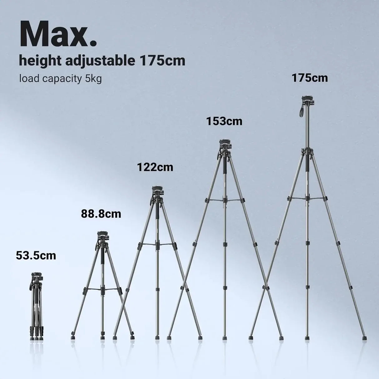 Professional Tripod for Phone & Camera