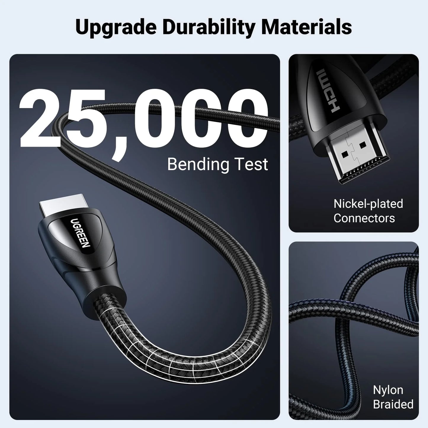 HDMI A M/M Cable with Braided 3m
