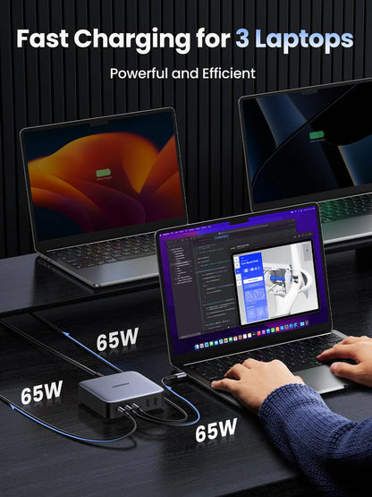 GaN 200W Desktop Charger (6-Port)