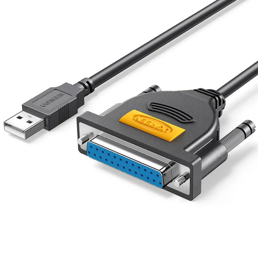 USB to DB25 Parallel Printer Cable 2m