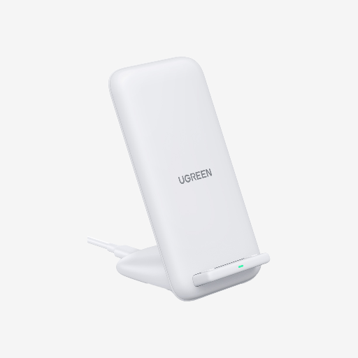 15W Fast Wireless Charger (White)