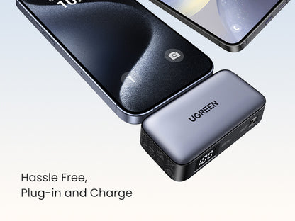 5000mAh Power Bank with Built-in USB-C Connector