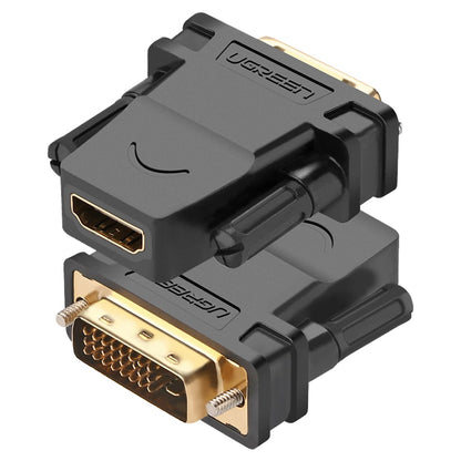 DVI 24+1 Male to HDMI Female Adapter (Black)