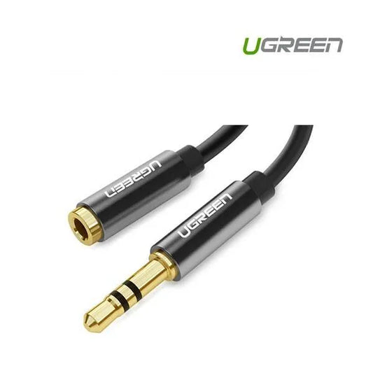 3.5mm Male to 3.5mm Female Extension Cable 2m (Black)