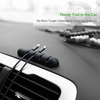 Cable Organizer 2 Pack (Black)