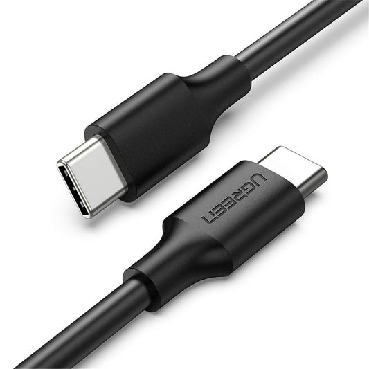 USB 2.0 Type C to Type C Cable Nickel Plating 1m (Black)