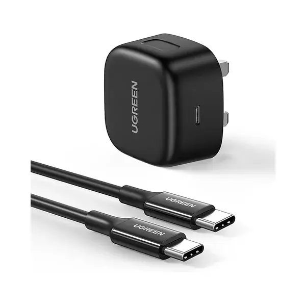 PD Fast Charger+USB Cable UK