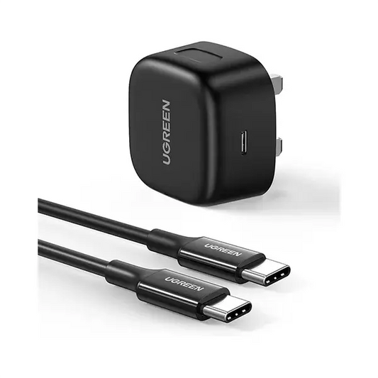 PD Fast Charger+USB Cable UK