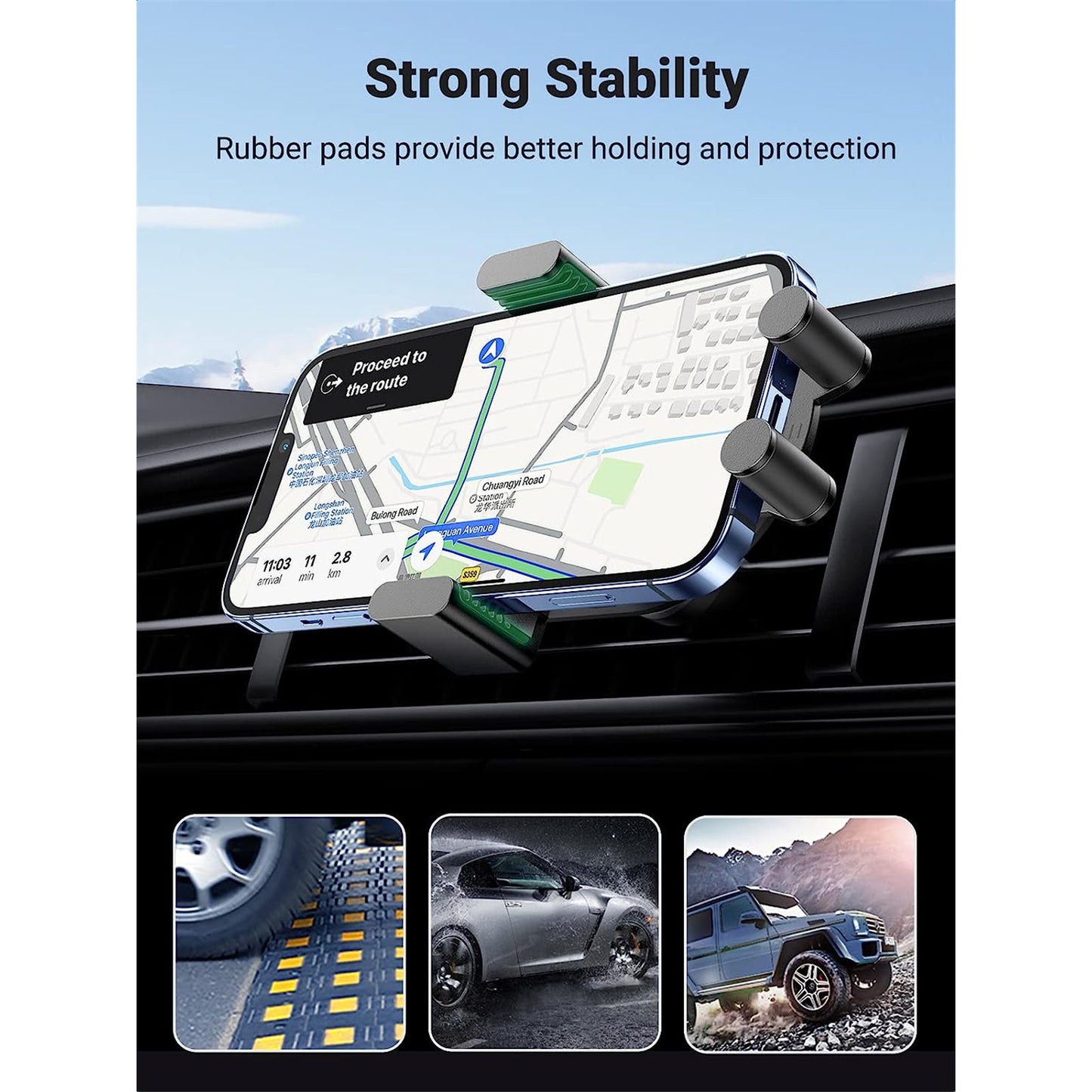 15W Automatic Induction Wireless Car Charger