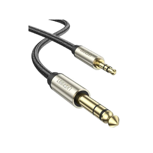 3.5mm to 6.35mm TRS Stereo Audio Cable 5m (Gray)