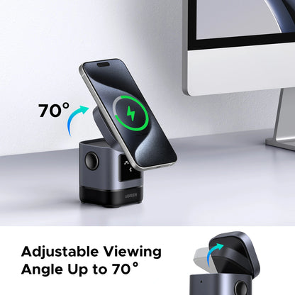 2-in-1 Magnetic Wireless Charger