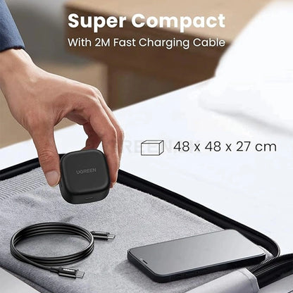 PD Fast Charger+USB Cable UK