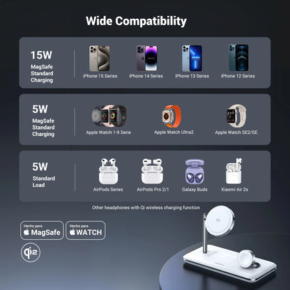 3-in-1 Wireless Charger