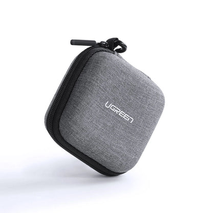 Earphone Carrying Case Bag (Fabric) (Gray)