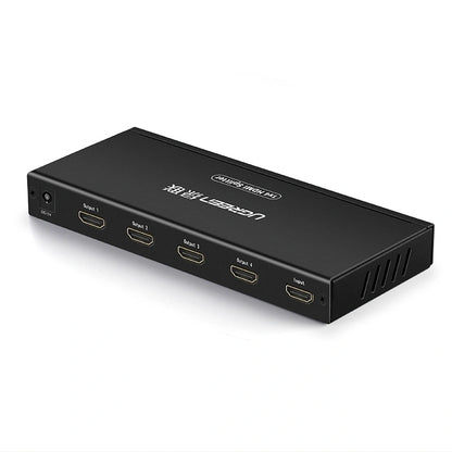 1x4 HDMI Amplifier Splitter   Black