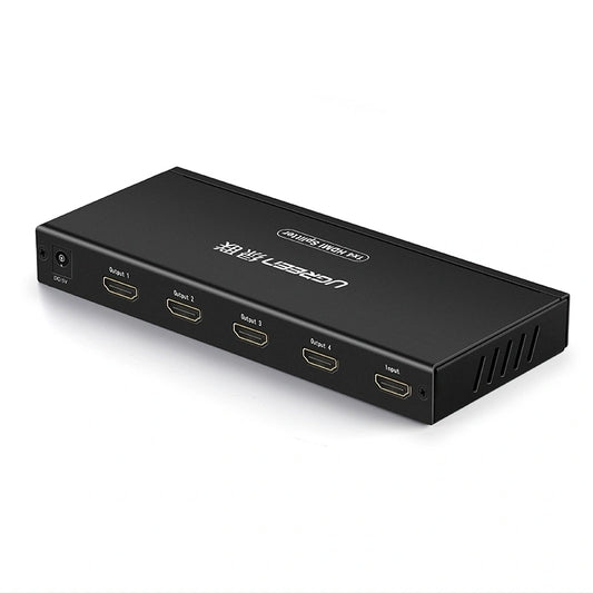 1x4 HDMI Amplifier Splitter   Black
