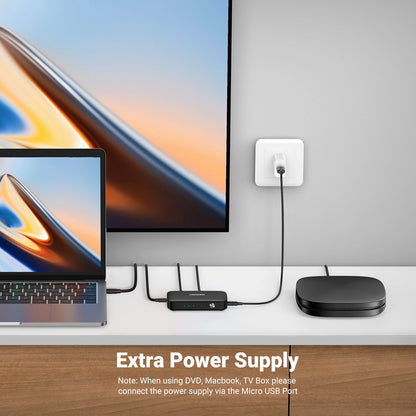 HDMI Switcher 3 In 1 Out  4K@30HZ